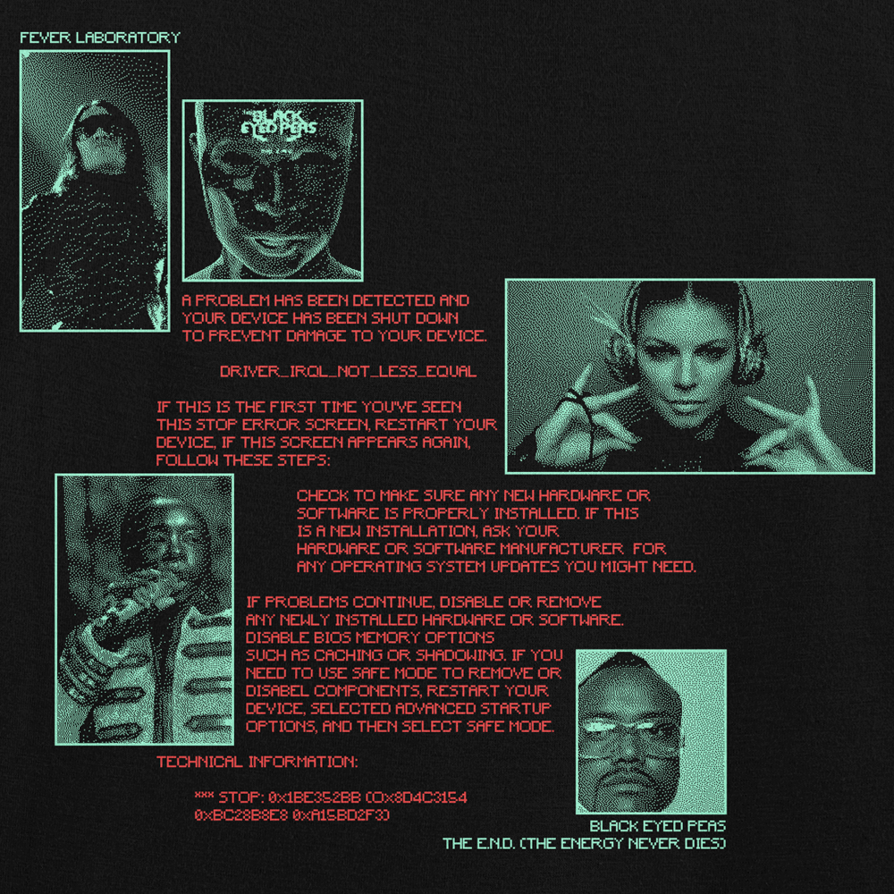 THE E.N.D (boxy tee)